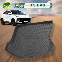 Für dongfeng forthing t5 evo 2010-2015 Custom Fit Kofferraum matte die ganze Saison schwarze Lade matte 3d geformte laser gemessene Kofferraum auskleidungen