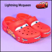 Disney lightning McQueen Pixar Cartoon Solid pantofole impermeabili scarpe da spiaggia sandali Casual traspiranti scarpe avvolgenti alla caviglia regalo nuovo