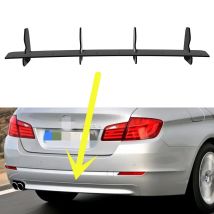 Für bmw 5er f10 2010-2014 jahr heck diffusor stoßstange lippen spoiler splitter body kit zubehör