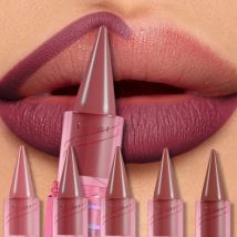 15 Colors Matte Lip Liner Pencil Carving Labial Lipstick Makeup Lasting Brown  Waterproof Lipstick Pen Lip Contouring Cosmetics