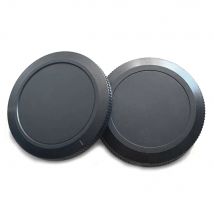 50pairs/Lot  Camera Body + Rear Lens Cap Front / Back Protection Cover for Canon EOS R R5 R6 RP RF Mount Lenses