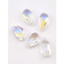Super shiny 8x14mm drop shape crystal beads Austria glass drop beads Spacer beads for Jewelry DIY  jewelry accessories 10pcs/lot