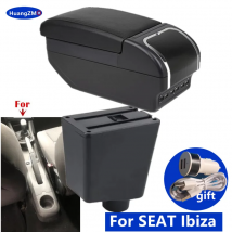 Für SEAT Ibiza III 2001-2008 Armlehne Box Für Seat Ibiza 6j Ibiza 6L Auto Armlehne Lagerung Box Gewidmet Nachrüstung auto Zubehör