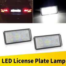 2PCS LED Number License Plate Light Lamp For BMW 7-Series E65 E66 730i 735i 740i 740d 745i 750i 2006 2007 2008 Canbus Error Free