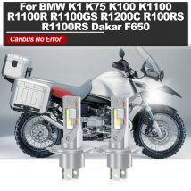 Motorrad LED Scheinwerfer Lampen 120W Moto Lampe 12V Für BMW K1 K75 K100 K1100 R1100R R1100GS R1200C R100RS R1100RS Dakar F650