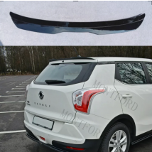 Tappo di estensione spoiler Maxton Design ABS nero lucido per Ssangyong Tivoli Spoiler sul tetto posteriore Ala di coda per auto in plastica ABS