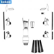 Für Volkswagen Golf 8 gti mk8 Center Full Set Kit Abdeckung echte Kohle faser Aufkleber Auto Interieur Tuning Zubehör