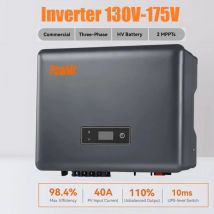 PowMr 12KW 20KW Inverter solare ibrido di accumulo trifase 750V potente Inverter ad alta tensione Off-grid Inverter ibrido 4 mppt