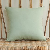 Wasserdichte schlichte Kissen bezug für Sofa moderne einfache quadratische Kissen bezug Wohnzimmer Wohnkultur Fundas de Cojines im Freien