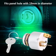 12V Zünd schalter Motors tart schalter 12V Universal Auto Auto 3 Position Ein Aus Start Zünd schalter Steuerungen mit 2 Schlüsseln spb501