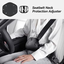 YZ Sicherheitsgurtversteller Leder Sicherheitsgurt Begrenzer fester Clip Sicherheitsgurtpolster Clips Baby Kind Schutz Autozubehör