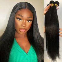 10A Gerade Bundles Menschliches Haar 10-30 Zoll Gerade Menschliche Haarwebart Bundles 100% Echthaar Extensions Natürliche Schwarze Farbe 50g
