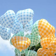 10Pcs 18 Zoll Streifen Stern Folie Helium Ballons Alles Gute Zum Geburtstag Baby Dusche Thema Party Dekoration Kinder Spielzeug Liefert luft Globos