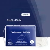10 Stück Still kissen für Erwachsene für ältere Menschen mit 80x150 extra großen Windeln für ältere Matratzen Einweg-Windel kissen