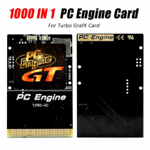 1000 in 1 PCE-Spielkarte Flash-Laufwerk Speicherkarte Store NTSC / Pal-Spieldateien für PC-Motoren Turbo GrafX-Spielekonsolen mit 4G-Karte