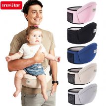 Portabebés, taburete de cintura, caminantes, cabestrillo para bebé, cinturón de sujeción, mochila, cinturón de asiento de cadera, asiento de cadera infantil ajustable para niños