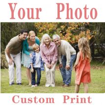 Personalized Gift Custom Poster Any Size Print Canvas Wall Art with Your Photo Painting Decoration Picture for Living Room