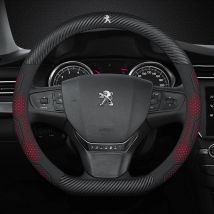 Car Steering Wheel Cover For Peugeot 106 107 108 206 207 208 301 307 308 406 407 408 508 607 2008 3008 4008 5008 GT RCZ Rifter