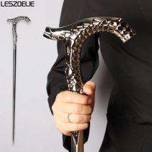 Express versand Luxus Stick Zink legierung Gehstock Männer und Frauen Steampunk Drachens chuppen