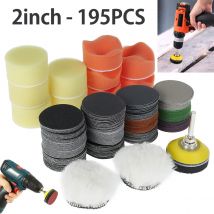 2 zoll Schleif Scheiben Disk 60-10000 Grit Schleif Polieren Pad Kit für Dremel Dreh Werkzeug Schleifpapiere Set Zubehör dropshipping