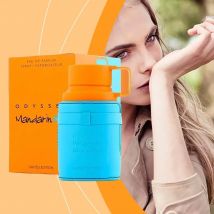 Perfume inspirado en Odyssey de 100ML, fragancia acuática de cítricos Zesty, aroma fresco de naranja mandarín para el verano, aroma de viaje de nicho unisex