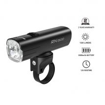 Luce per bici RN 1500, IPX7,5000mAh Batteria di tipo C Ricarica inversa, potente faro per bici e fanale posteriore per bici SEEMEE 300 da strada