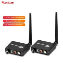 Adattatore musicale Wi-Fi wireless digitale 2.4G Kit trasmettitore e ricevitore audio wireless 50M con R/L AUX da 3,5 mm per TV Box DVD PC