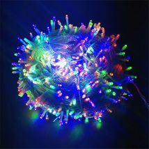 10/20m LED Strings Licht EU Plug Weihnachts girlande Licht Urlaub Licht Außen licht für Weihnachts baum Hochzeits feier Dekor Neujahr