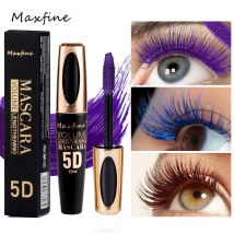 Mascara in seta 5D con occhi grandi, contenuto e lunghezza neri forti e duraturo, mascara impermeabile e non agglomerante e prolungato.