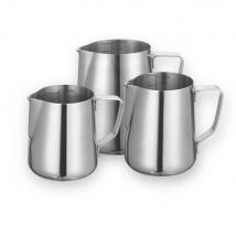 350/580/900ml Milch kännchen Schaum krug Edelstahl, Kaffeetasse Krug Latte Espresso Cappuccino Milch Tasse Barista