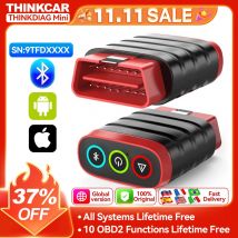 THINKCAR THINKDIAG MINI OBD2 Scanner Strumento diagnostico OE Sistema completo Scanner per auto per iOS Android Lettore di codici di guasto Aggiornamento gratuito