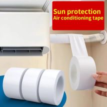 Nastro per protezione solare per condotto dell'aria condizionata Bianco Unità esterna Protezione impermeabile Avvolgimento decorativo ispessimento
