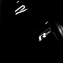 For Volkswagen VW R Line GTI Touareg 7P Golf 5 6 7 Jetta MK5 MK7 Passat B6 B7 B8 B9 CC Tiguan LED Car Door Light Projector Lamp