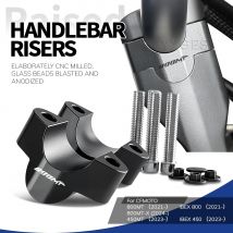 Per CFMOTO 450MT 800MT 800MTX IBEX 800 450 2021-Accessori Moto Manubrio Riser Trascina Maniglia Bar Morsetto Estendi Adattatore