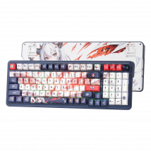 Redragon K686 PRO SE Tastiera da gioco RGB con guarnizione wireless a 98 tasti, tastiera meccanica anime a 3 modalità con presa hot-swap