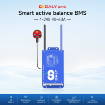 Daly smart BMS 3S 4S 8S 16S 17S 24S 12V 24V 48V 60V 72V 40A 60A BMS Lifepo4 Li-ion LTO battery bms for Electric Scooters