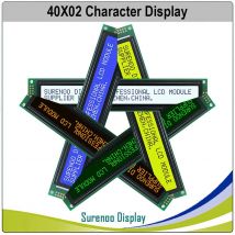 402 40X2 4002 Russisch Japanisch Englisch Zeichen LCD-Modul Display-Bildschirm LCM Gelb Grün Blau mit LED-Hintergrundbeleuchtung