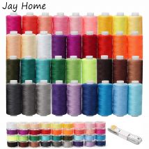 72Pcs Spulen Nähgarn Kits 36 Farben Polyester Gewinde Spulen mit Prewound Spulen für Hand & Maschine Nähen DIY liefert