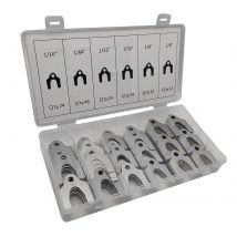 144 Auto Body Alignment Shims 1/16 Zoll 1/64 Zoll 1/32 Zoll 1/8 Zoll Universal mit Aufbewahrung sbox zum Einstellen von Körperteilen