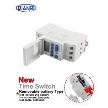 1Pc New Type 220V Digital LCD Power Timer Programmable Time Switch Relay tp8a16  Weekly Timer No Battery Stable Timer Switch