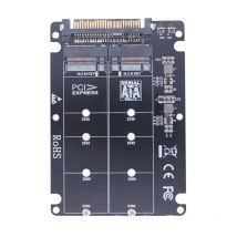 M2 SATA NVMe Key B/M NGFF SSD to PCI-e U2 SFF-8639 Conversion Adapter SSD Adapter PCIe M2 for PC Computer M.2 SSD to U.2 Adapter