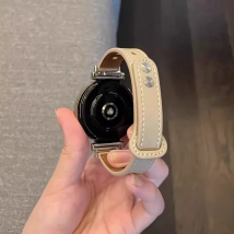 20mm 18mm 22mm Correa For Samsung Galaxy Watch 7 FE 5 Pro 4 6 classic 44mm 40mm Leathe band sport bracelet correa Strap
