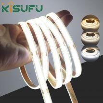 IP67 Wasserdichtes 12/24 V COB-LED-Streifenlicht, 480 LED/m, dimmbare RA90-LED-Leuchten, flexibles Band mit hoher Dichte, 3000 K, 4000 K, 6000 K