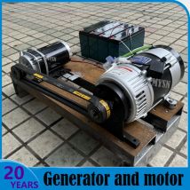Niedrige Drehzahl 10000 W 20000 W 110 V 220 V 380 V Getriebeloser Permanentmagnetgenerator AC-Lichtmaschinen zur Verwendung für Wind-/Wasserturbine
