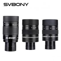 Svbony 1.25 "Zoom Teleskop Okular 7-21mm/8-24mm/10-30mm fmc Zoomobjektiv Teleskop Zubehör für astronomische Teleskope