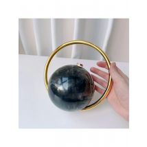 New Round Ball Women's Handbag Brand Designer Bowling Bag PVC Mini Shoulder Bags Female Luxury Purse Fashion Armpit Bag