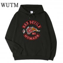 Red Devels Mc Hoodie Unisex Langarm