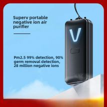 Mini-Negativ-Ionen-Luftreiniger mit Hals, tragbare Staubentfernung, um gebrauchte Rauchallergene zu entfernen