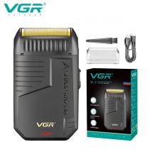 VGR 375, professioneller Herren-Elektrorasierer, wasserdicht, unabhängiger Folien-Elektrorasierer, praktischer kabelloser Haarschneider