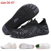 Schnell trocknende Wasserschuhe für Herren, rutschfeste Outdoor-Strandsandalen, Fitness, Yoga, Damen-Fünf-Finger-Upstream-Watschuhe, Größe 36–47